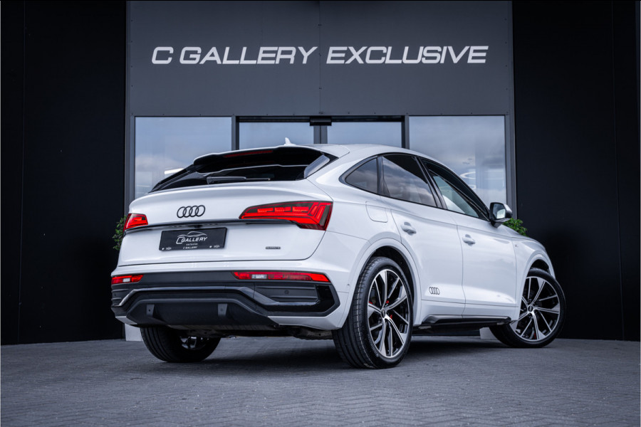 Audi Q5 Sportback 55 TFSI e S edition Competition - Luchtvering | 360 Camera | Elek. Stoelen | ACC | Sfeerverlichting S-Line
