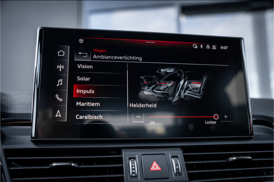 Audi Q5 Sportback 55 TFSI e S edition Competition - Luchtvering | 360 Camera | Elek. Stoelen | ACC | Sfeerverlichting S-Line