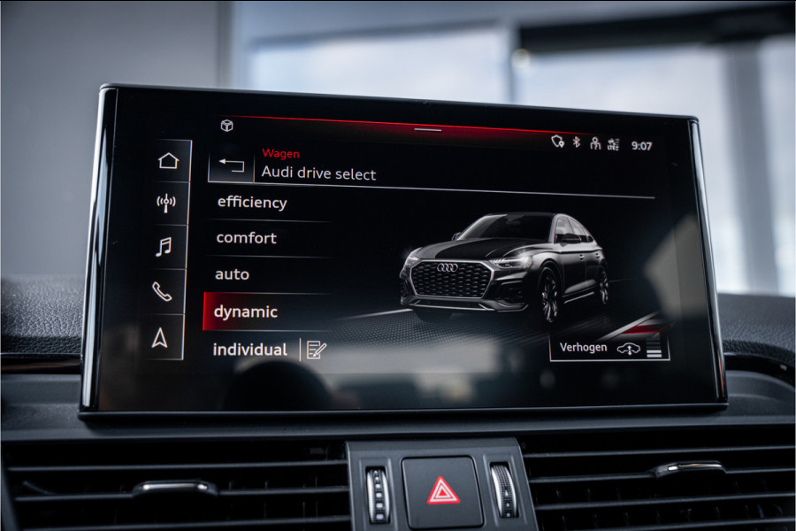 Audi Q5 Sportback 55 TFSI e S edition Competition - Luchtvering | 360 Camera | Elek. Stoelen | ACC | Sfeerverlichting S-Line