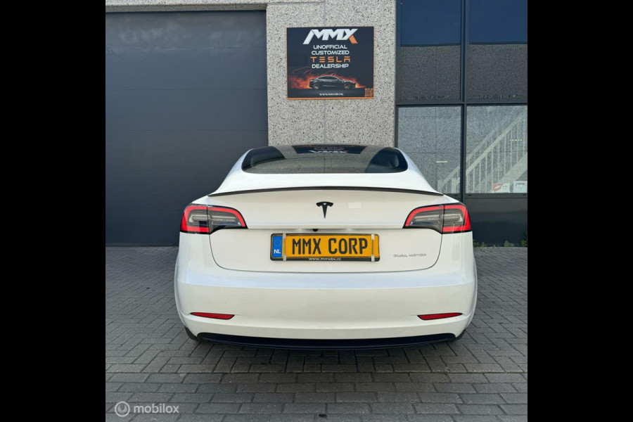 Tesla Model 3 Long Range AWD 75kwh WIT MMX PACK
