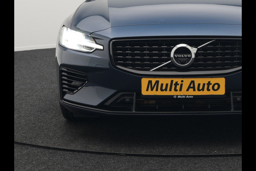Volvo V60 T6 Recharge AWD R-Design Plug In Hybrid 340pk Dealer O.H. PHEV | Sportstoelen Verwarmd | Trekhaak af Fabriek | Pilot Assit | Apple Carplay | Adaptive Cruise | 360 Camera | Navigatie | DAB | Virtual |