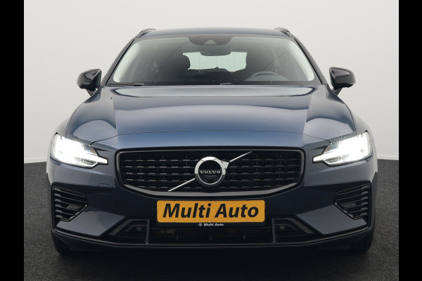 Volvo V60 T6 Recharge AWD R-Design Plug In Hybrid 340pk Dealer O.H. PHEV | Sportstoelen Verwarmd | Trekhaak af Fabriek | Pilot Assit | Apple Carplay | Adaptive Cruise | 360 Camera | Navigatie | DAB | Virtual |