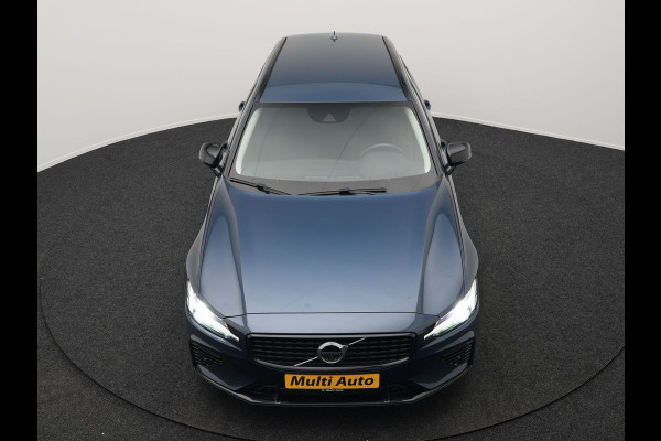 Volvo V60 T6 Recharge AWD R-Design Plug In Hybrid 340pk Dealer O.H. PHEV | Sportstoelen Verwarmd | Trekhaak af Fabriek | Pilot Assit | Apple Carplay | Adaptive Cruise | 360 Camera | Navigatie | DAB | Virtual |