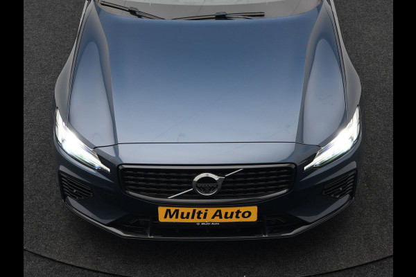 Volvo V60 T6 Recharge AWD R-Design Plug In Hybrid 340pk Dealer O.H. PHEV | Sportstoelen Verwarmd | Trekhaak af Fabriek | Pilot Assit | Apple Carplay | Adaptive Cruise | 360 Camera | Navigatie | DAB | Virtual |