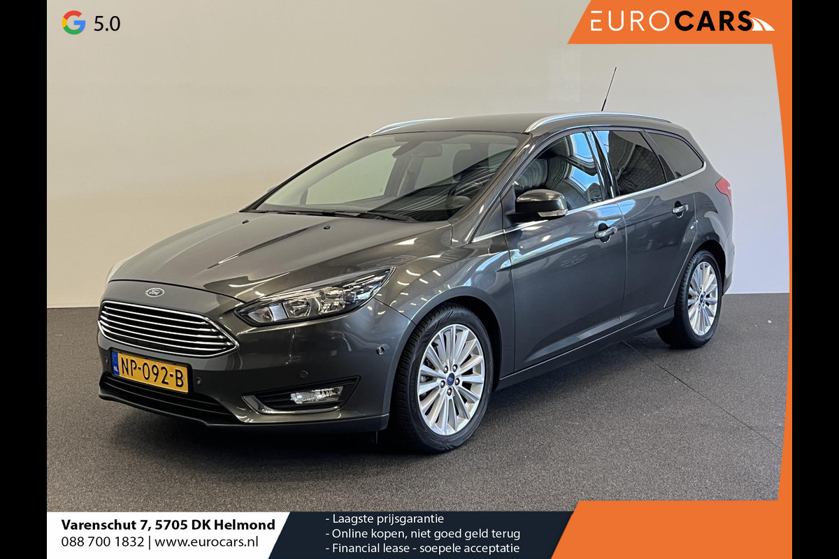 Ford FOCUS Wagon 1.0 Titanium Navigatie Parkeersensoren Park Assist Cruise Control Lichtmetalen velgen Climate Control Ford FOCUS Wagon 1.0 Titanium Navigatie Parkeersensoren Park Assist Cruise Control Lichtmetalen velgen Climate Control