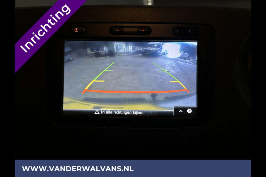 Opel Movano 2.3 CDTI 146pk L2H2 Inrichting Euro6 Airco | Camera | Navigatie | Cruisecontrol | 2500kg Trekhaak Parkeersensoren, Bijrijdersbank