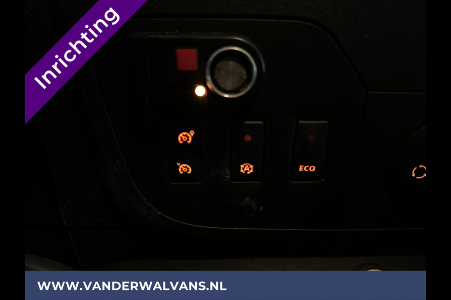 Opel Movano 2.3 CDTI 146pk L2H2 Inrichting Euro6 Airco | Camera | Navigatie | Cruisecontrol | 2500kg Trekhaak Parkeersensoren, Bijrijdersbank