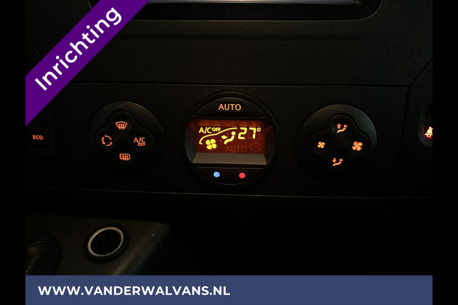 Opel Movano 2.3 CDTI 146pk L2H2 Inrichting Euro6 Airco | Camera | Navigatie | Cruisecontrol | 2500kg Trekhaak Parkeersensoren, Bijrijdersbank