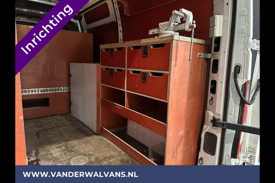 Opel Movano 2.3 CDTI 146pk L2H2 Inrichting Euro6 Airco | Camera | Navigatie | Cruisecontrol | 2500kg Trekhaak Parkeersensoren, Bijrijdersbank