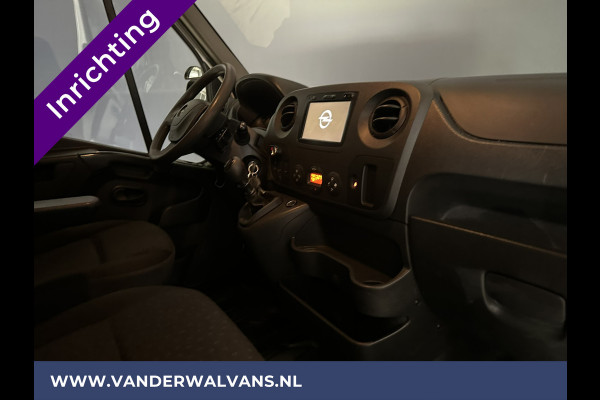 Opel Movano 2.3 CDTI 146pk L2H2 Inrichting Euro6 Airco | Camera | Navigatie | Cruisecontrol | 2500kg Trekhaak Parkeersensoren, Bijrijdersbank