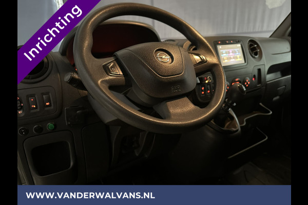 Opel Movano 2.3 CDTI 146pk L2H2 Inrichting Euro6 Airco | Camera | Navigatie | Cruisecontrol | 2500kg Trekhaak Parkeersensoren, Bijrijdersbank