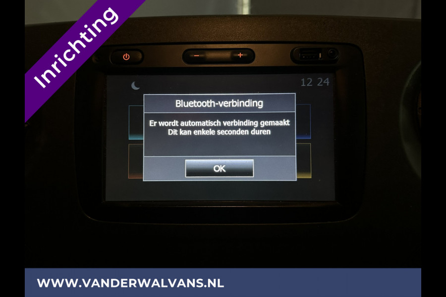 Opel Movano 2.3 CDTI 146pk L2H2 Inrichting Euro6 Airco | Camera | Navigatie | Cruisecontrol | 2500kg Trekhaak Parkeersensoren, Bijrijdersbank