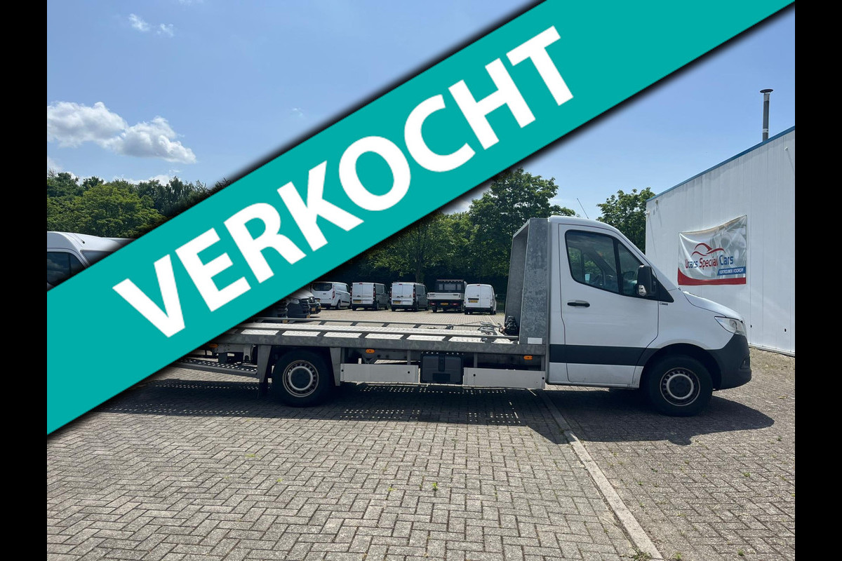 Mercedes-Benz Sprinter 314 Automaat - Oprijwagen Lier / Luchtvering Mercedes-Benz Sprinter 314 Automaat - Oprijwagen Lier / Luchtvering