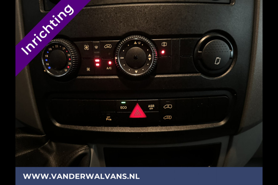 Mercedes-Benz Sprinter 316 CDI 164pk L2H2 Inrichting Euro6 Airco | 2800kg Trekhaak | Cruisecontrol | Parkeersensoren Chauffeursstoel