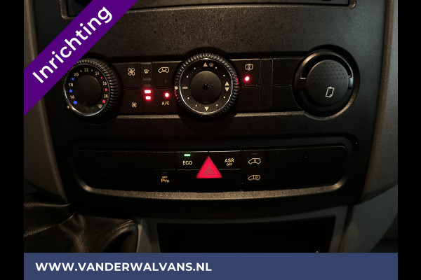 Mercedes-Benz Sprinter 316 CDI 164pk L2H2 Inrichting Euro6 Airco | 2800kg Trekhaak | Cruisecontrol | Parkeersensoren Chauffeursstoel