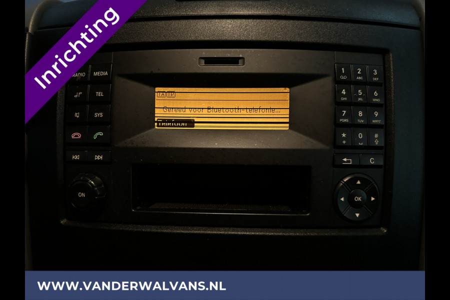 Mercedes-Benz Sprinter 316 CDI 164pk L2H2 Inrichting Euro6 Airco | 2800kg Trekhaak | Cruisecontrol | Parkeersensoren Chauffeursstoel