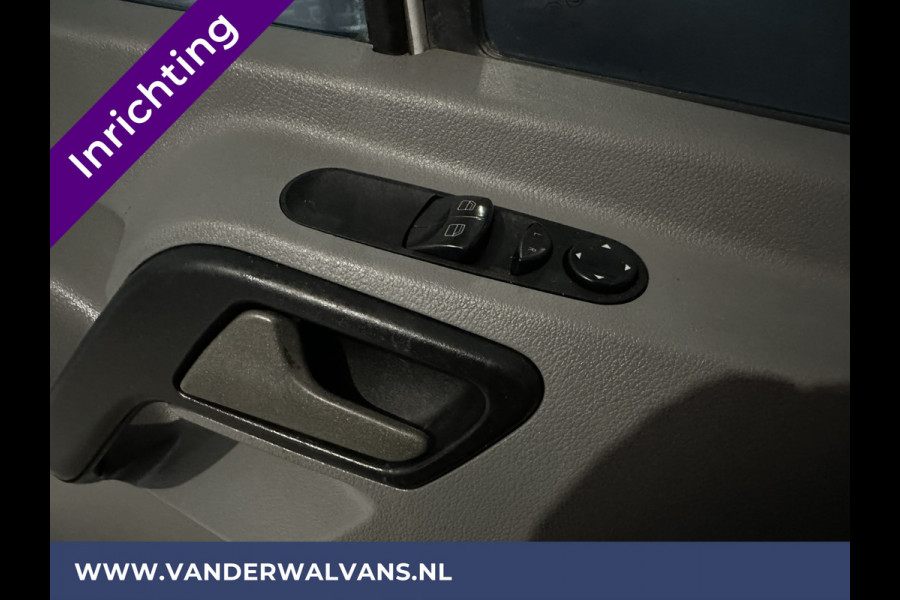 Mercedes-Benz Sprinter 316 CDI 164pk L2H2 Inrichting Euro6 Airco | 2800kg Trekhaak | Cruisecontrol | Parkeersensoren Chauffeursstoel
