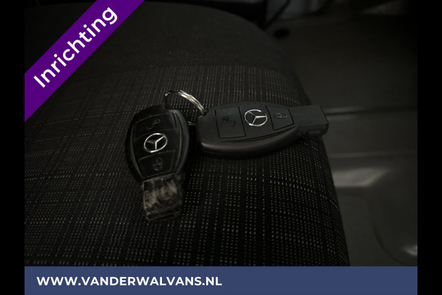 Mercedes-Benz Sprinter 316 CDI 164pk L2H2 Inrichting Euro6 Airco | 2800kg Trekhaak | Cruisecontrol | Parkeersensoren Chauffeursstoel