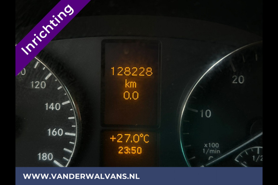 Mercedes-Benz Sprinter 316 CDI 164pk L2H2 Inrichting Euro6 Airco | 2800kg Trekhaak | Cruisecontrol | Parkeersensoren Chauffeursstoel
