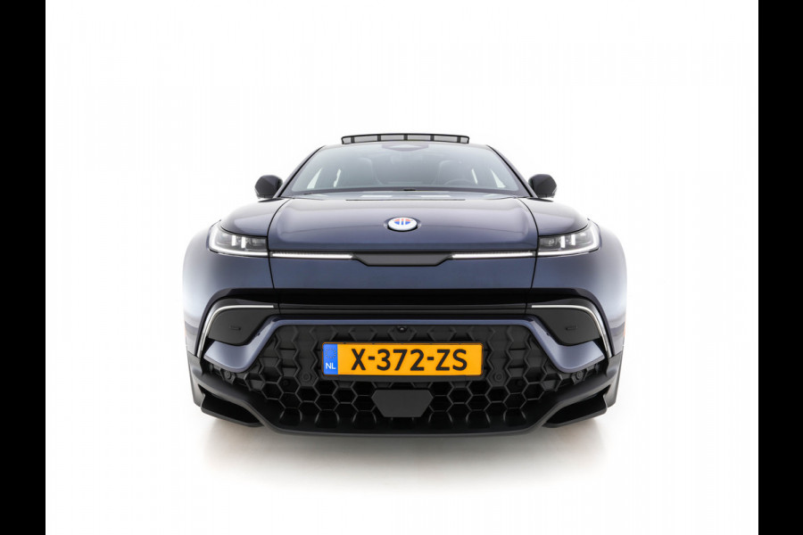 Fisker Ocean Extreme 113kWh [ 3-Fase ] Aut. (INCL-BTW) *HEATPUMP | PANO | LUXURY-LEATHER | FULL-LED | ADAPTIVE-CRUISE | TOP-VIEW | MEMORY-PACK | BLINDSPOT | DIGI-COCKPIT | KEYLESS | DAB+ | SOLAR-ROOF | COMFORTSEATS | CARPLAY | TOW