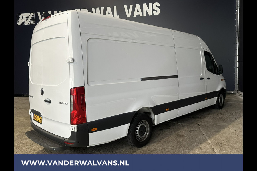 Mercedes-Benz Sprinter 316 CDI 163 pk L3H2 Euro6 Airco | Camera | Navigatie | Apple Carplay | Cruisecontrol Android Auto, Chauffeursstoel, Stoelverwarming, Parkeersensoren, Bijrijdersbank