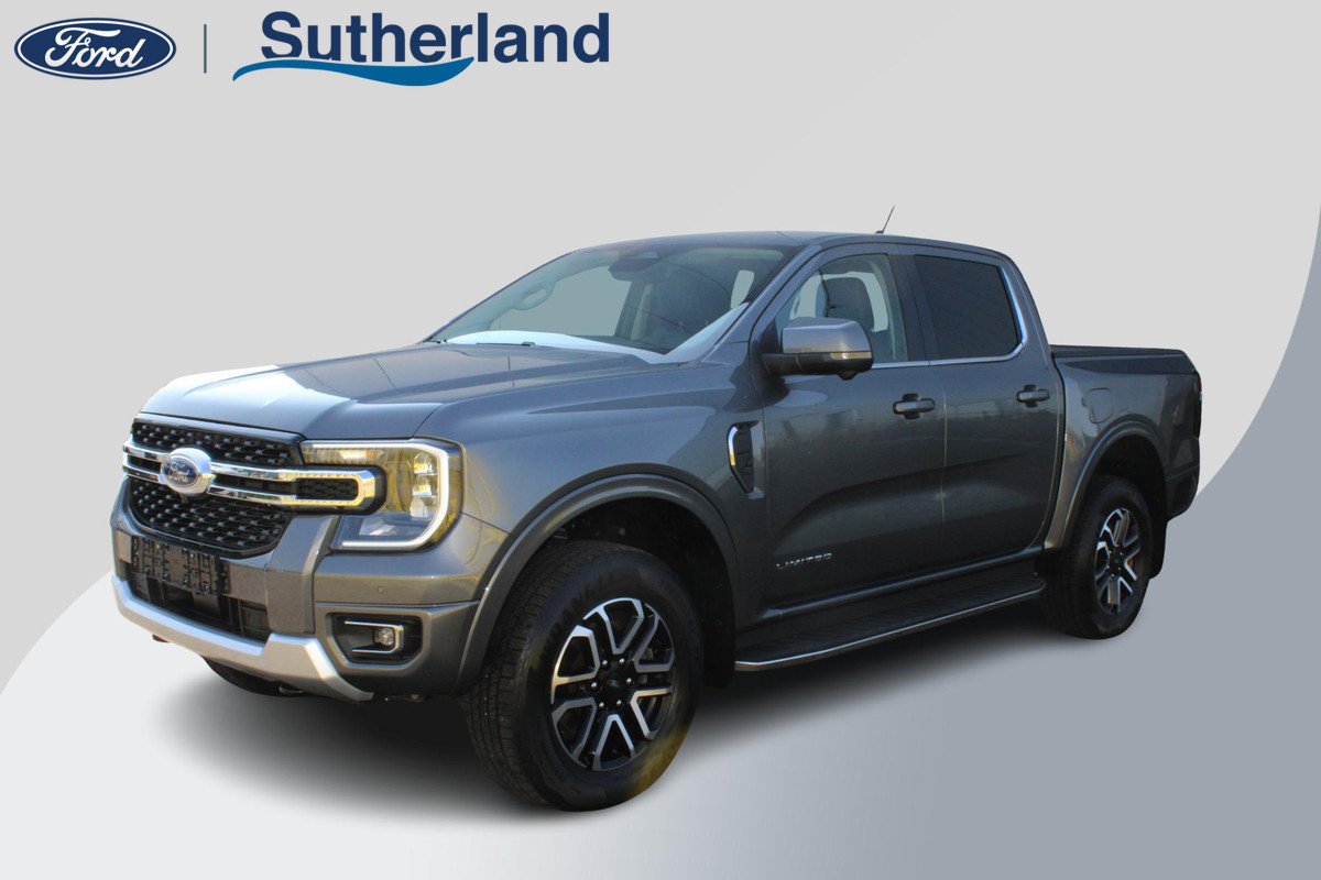 Ford Ranger 2.0 EcoBlue Limited 4WD | Navigatie | Camera | Stoelverwarming | 3.500kg trekgewicht | 2-zitter Ford Ranger 2.0 EcoBlue Limited 4WD | Navigatie | Camera | Stoelverwarming | 3.500kg trekgewicht | 2-zitter