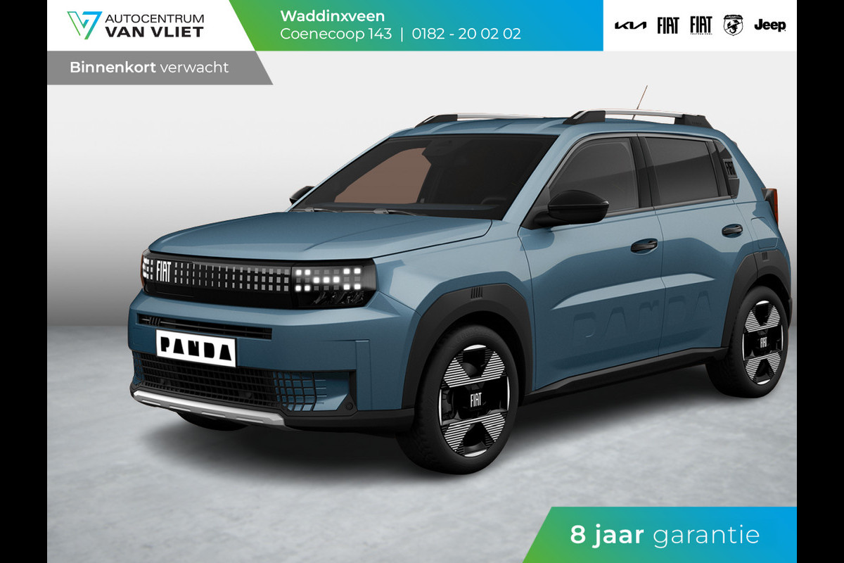 Fiat Grande Panda La Prima 44 kWh | Clima | Cruise | Camera | Apple Carplay | 17" | Navi | Winter Pack Fiat Grande Panda La Prima 44 kWh | Clima | Cruise | Camera | Apple Carplay | 17" | Navi | Winter Pack