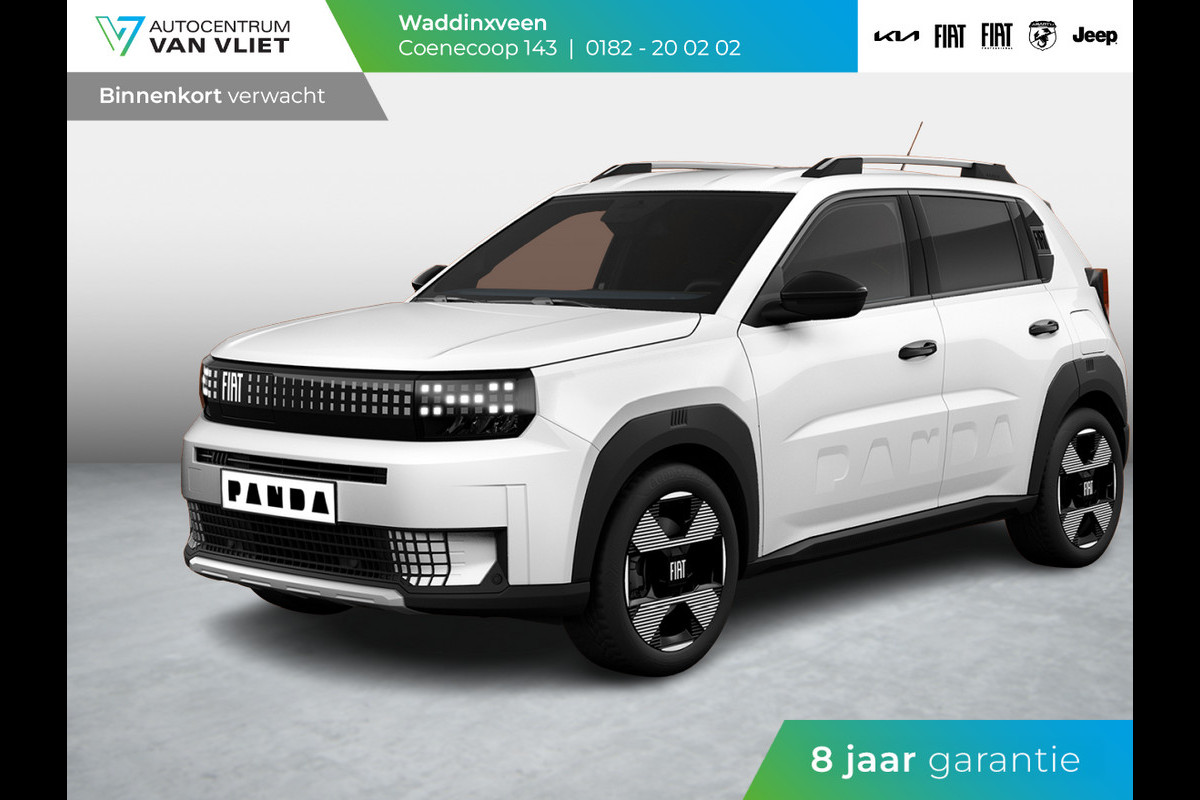 Fiat Grande Panda La Prima 44 kWh | Clima | Cruise | Camera | Apple Carplay | 17" | Navi | Winter Pack Fiat Grande Panda La Prima 44 kWh | Clima | Cruise | Camera | Apple Carplay | 17" | Navi | Winter Pack