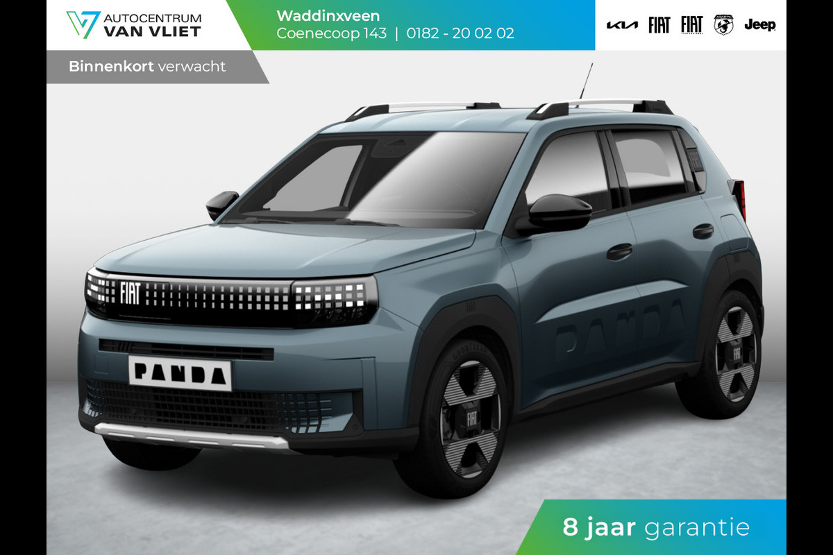 Fiat Grande Panda La Prima 7.4 kW 44 kWh | Clima | Cruise | Camera | Apple Carplay | 17" | Navi | Winter Pack Fiat Grande Panda La Prima 7.4 kW 44 kWh | Clima | Cruise | Camera | Apple Carplay | 17" | Navi | Winter Pack