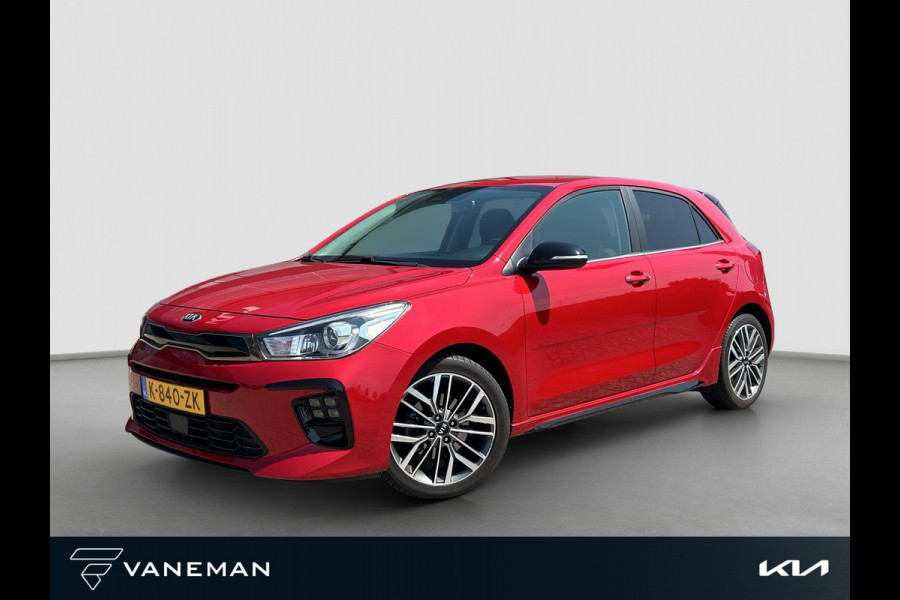 Kia Rio 1.0 T-GDi MHEV GT-Line Climate Control | Navigatie | Lichtmetalen velgen | Achteruitrijcamera | Stoel en stuurwielverwarming | Cruise |