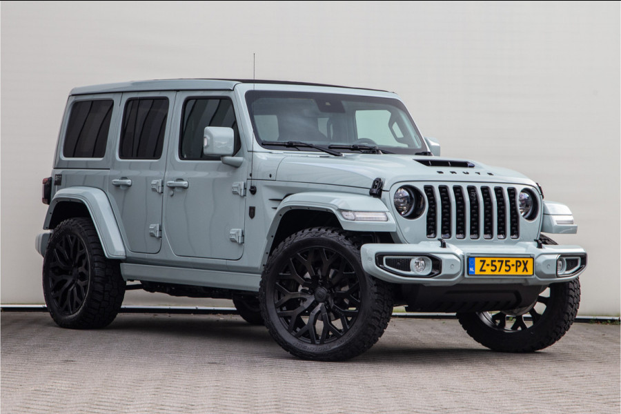 Jeep Wrangler Unlimited 4xe 380pk Brute Richmond Pure Skyview, VOL Nwpr. 155.000,-