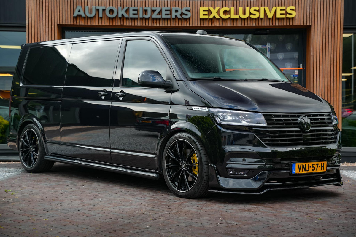 Volkswagen Transporter 2.0 TDI L2H1 31 DC Highline Caravalle ABT Elek Schuifdeur 2x ACC Camera Virtual Dash DAB+ Leer Volkswagen Transporter 2.0 TDI L2H1 31 DC Highline Caravalle ABT Elek Schuifdeur 2x ACC Camera Virtual Dash DAB+ Leer