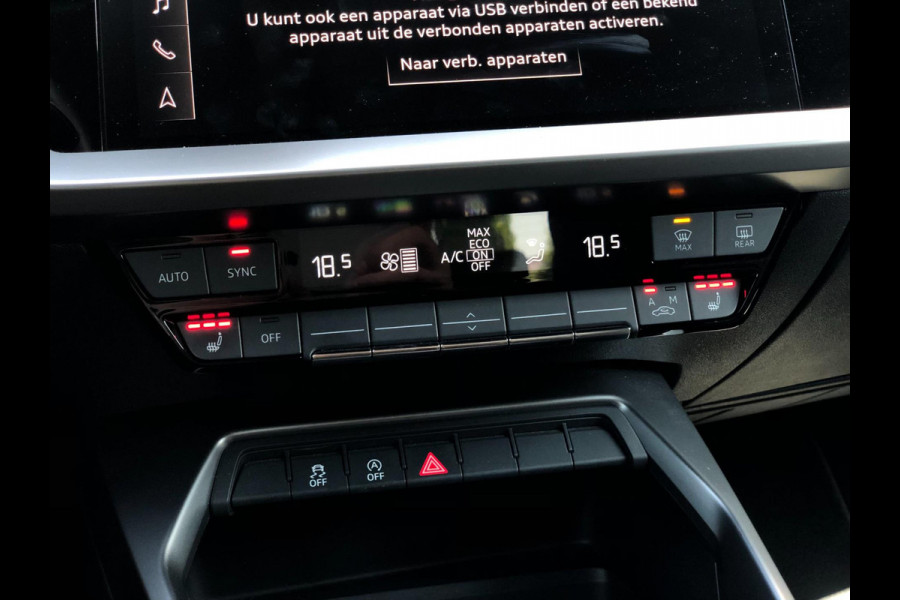 Audi A3 Sportback 30 TFSI Advanced Ed. | V.Cockp., ACC, Navi, Carplay/Android, Stoelverw., 18'' LMV, PDC, LED | Dealeronderhouden|