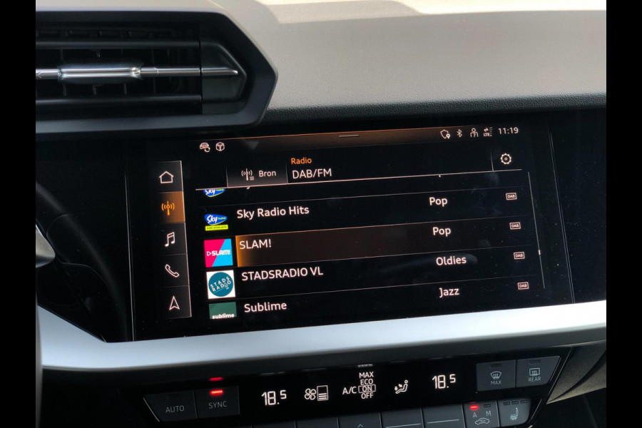 Audi A3 Sportback 30 TFSI Advanced Ed. | V.Cockp., ACC, Navi, Carplay/Android, Stoelverw., 18'' LMV, PDC, LED | Dealeronderhouden|
