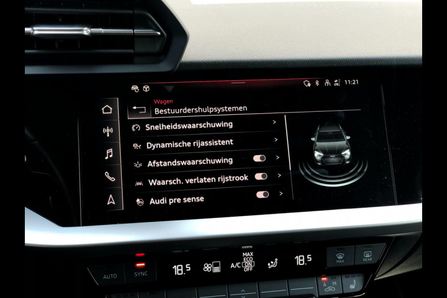 Audi A3 Sportback 30 TFSI Advanced Ed. | V.Cockp., ACC, Navi, Carplay/Android, Stoelverw., 18'' LMV, PDC, LED | Dealeronderhouden|