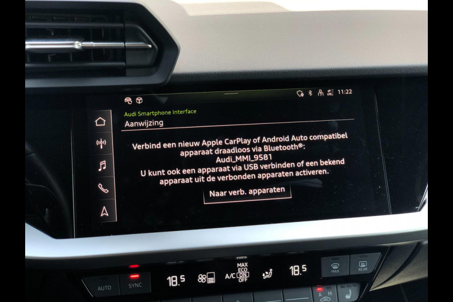 Audi A3 Sportback 30 TFSI Advanced Ed. | V.Cockp., ACC, Navi, Carplay/Android, Stoelverw., 18'' LMV, PDC, LED | Dealeronderhouden|