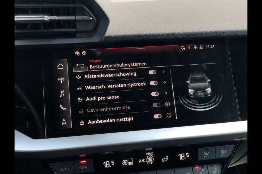 Audi A3 Sportback 30 TFSI Advanced Ed. | V.Cockp., ACC, Navi, Carplay/Android, Stoelverw., 18'' LMV, PDC, LED | Dealeronderhouden|