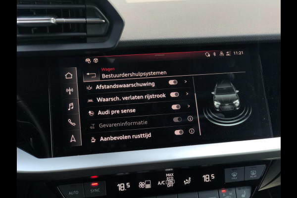 Audi A3 Sportback 30 TFSI Advanced Ed. | V.Cockp., ACC, Navi, Carplay/Android, Stoelverw., 18'' LMV, PDC, LED | Dealeronderhouden|