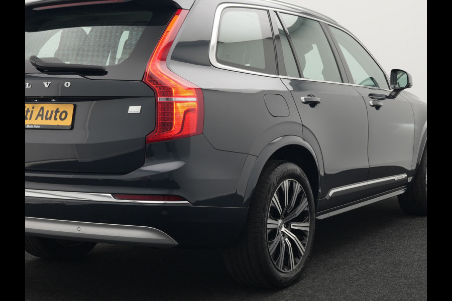 Volvo XC90 T8 Recharge AWD Inscription Plug In Hybrid 394pk 7 Persoons Dealer O.H. INCL BTW PHEV | Lederen Sportstoelen Memory | Pilot Assist | Trekhaak af Fabriek | Adaptive Cruise | Navigatie | Camera | Apple Carplay | L.M. 20" | DAB |