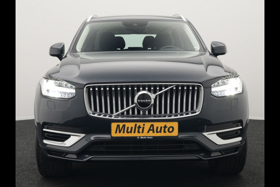 Volvo XC90 T8 Recharge AWD Inscription Plug In Hybrid 394pk 7 Persoons Dealer O.H. INCL BTW PHEV | Lederen Sportstoelen Memory | Pilot Assist | Trekhaak af Fabriek | Adaptive Cruise | Navigatie | Camera | Apple Carplay | L.M. 20" | DAB |