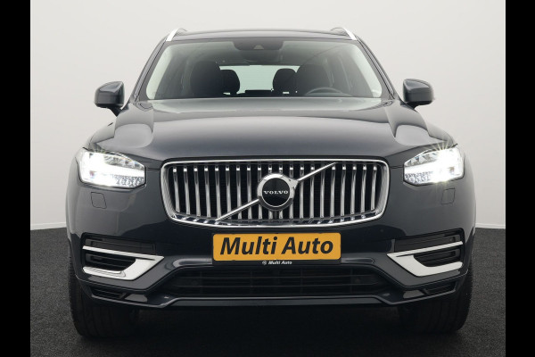 Volvo XC90 T8 Recharge AWD Inscription Plug In Hybrid 394pk 7 Persoons Dealer O.H. INCL BTW PHEV | Lederen Sportstoelen Memory | Pilot Assist | Trekhaak af Fabriek | Adaptive Cruise | Navigatie | Camera | Apple Carplay | L.M. 20" | DAB |