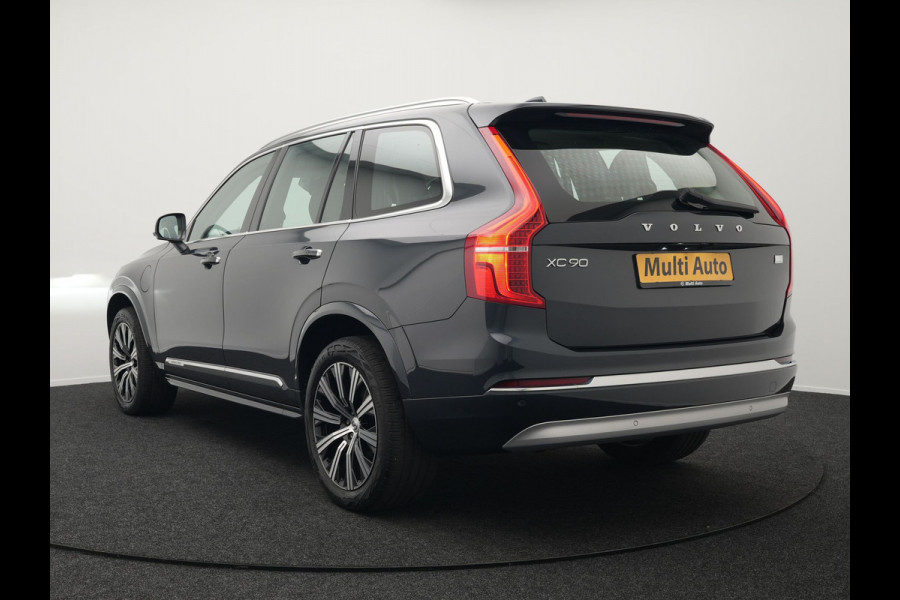 Volvo XC90 T8 Recharge AWD Inscription Plug In Hybrid 394pk 7 Persoons Dealer O.H. INCL BTW PHEV | Lederen Sportstoelen Memory | Pilot Assist | Trekhaak af Fabriek | Adaptive Cruise | Navigatie | Camera | Apple Carplay | L.M. 20" | DAB |