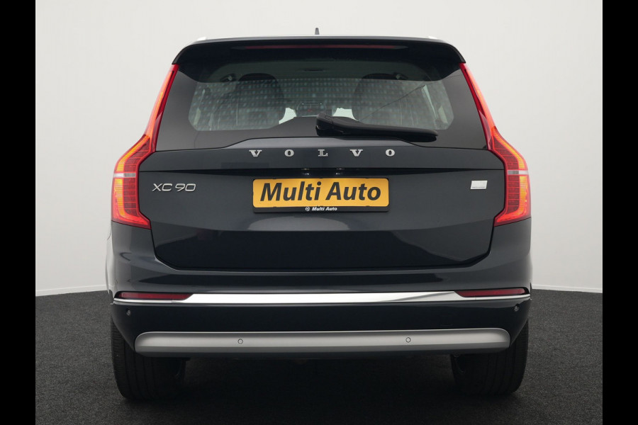 Volvo XC90 T8 Recharge AWD Inscription Plug In Hybrid 394pk 7 Persoons Dealer O.H. INCL BTW PHEV | Lederen Sportstoelen Memory | Pilot Assist | Trekhaak af Fabriek | Adaptive Cruise | Navigatie | Camera | Apple Carplay | L.M. 20" | DAB |