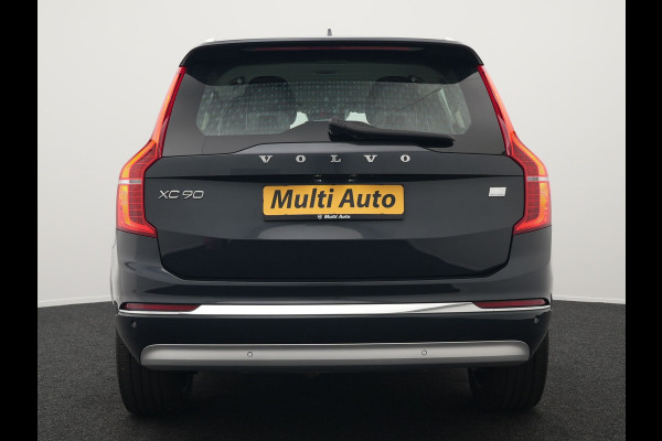 Volvo XC90 T8 Recharge AWD Inscription Plug In Hybrid 394pk 7 Persoons Dealer O.H. INCL BTW PHEV | Lederen Sportstoelen Memory | Pilot Assist | Trekhaak af Fabriek | Adaptive Cruise | Navigatie | Camera | Apple Carplay | L.M. 20" | DAB |
