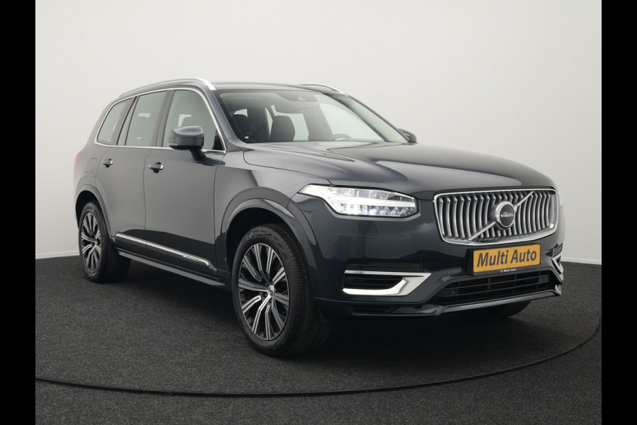 Volvo XC90 T8 Recharge AWD Inscription Plug In Hybrid 394pk 7 Persoons Dealer O.H. INCL BTW PHEV | Lederen Sportstoelen Memory | Pilot Assist | Trekhaak af Fabriek | Adaptive Cruise | Navigatie | Camera | Apple Carplay | L.M. 20" | DAB |