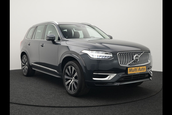 Volvo XC90 T8 Recharge AWD Inscription Plug In Hybrid 394pk 7 Persoons Dealer O.H. INCL BTW PHEV | Lederen Sportstoelen Memory | Pilot Assist | Trekhaak af Fabriek | Adaptive Cruise | Navigatie | Camera | Apple Carplay | L.M. 20" | DAB |
