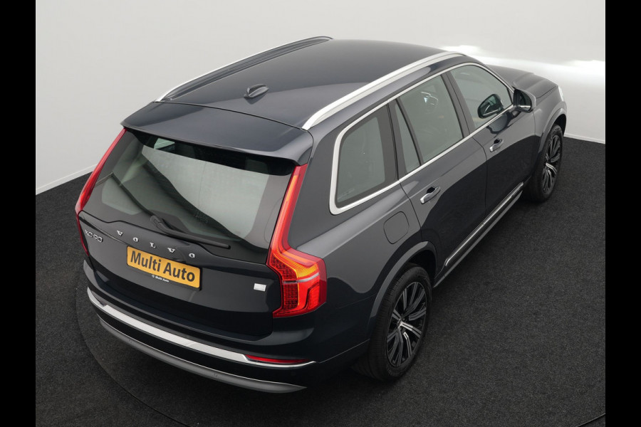 Volvo XC90 T8 Recharge AWD Inscription Plug In Hybrid 394pk 7 Persoons Dealer O.H. INCL BTW PHEV | Lederen Sportstoelen Memory | Pilot Assist | Trekhaak af Fabriek | Adaptive Cruise | Navigatie | Camera | Apple Carplay | L.M. 20" | DAB |