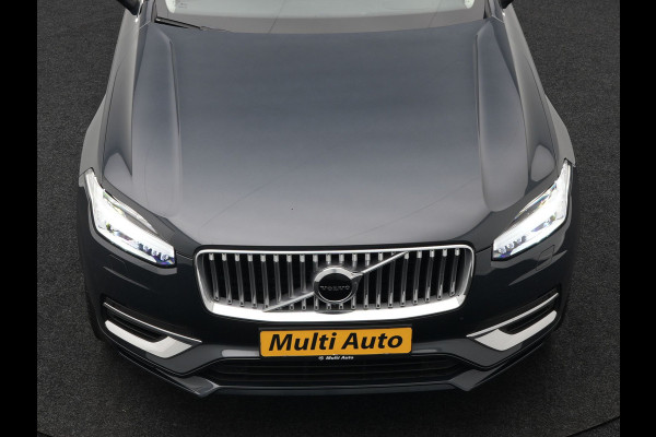 Volvo XC90 T8 Recharge AWD Inscription Plug In Hybrid 394pk 7 Persoons Dealer O.H. INCL BTW PHEV | Lederen Sportstoelen Memory | Pilot Assist | Trekhaak af Fabriek | Adaptive Cruise | Navigatie | Camera | Apple Carplay | L.M. 20" | DAB |