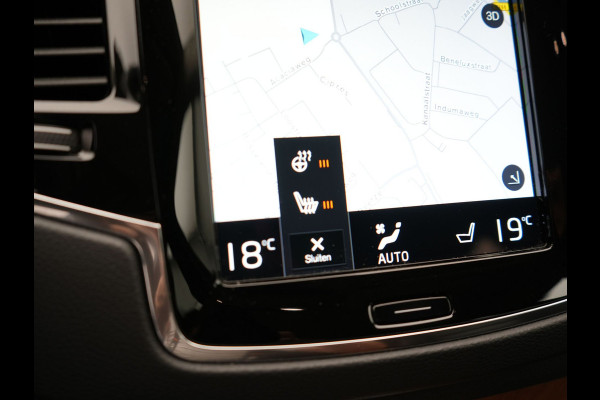 Volvo XC90 T8 Recharge AWD Inscription Plug In Hybrid 394pk 7 Persoons Dealer O.H. INCL BTW PHEV | Lederen Sportstoelen Memory | Pilot Assist | Trekhaak af Fabriek | Adaptive Cruise | Navigatie | Camera | Apple Carplay | L.M. 20" | DAB |