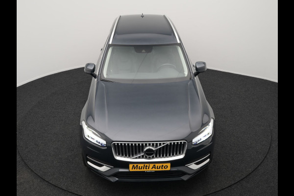 Volvo XC90 T8 Recharge AWD Inscription Plug In Hybrid 394pk 7 Persoons Dealer O.H. INCL BTW PHEV | Lederen Sportstoelen Memory | Pilot Assist | Trekhaak af Fabriek | Adaptive Cruise | Navigatie | Camera | Apple Carplay | L.M. 20" | DAB |